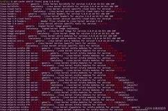 ubuntu降低你使用的内核到指定版本