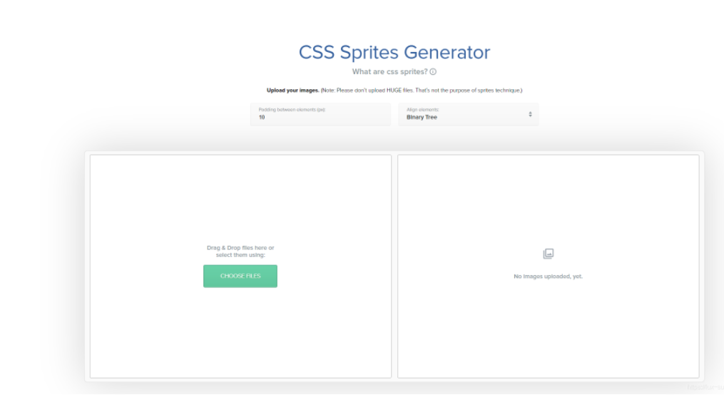 CSS - CSS Sprites Generator（雪碧图）