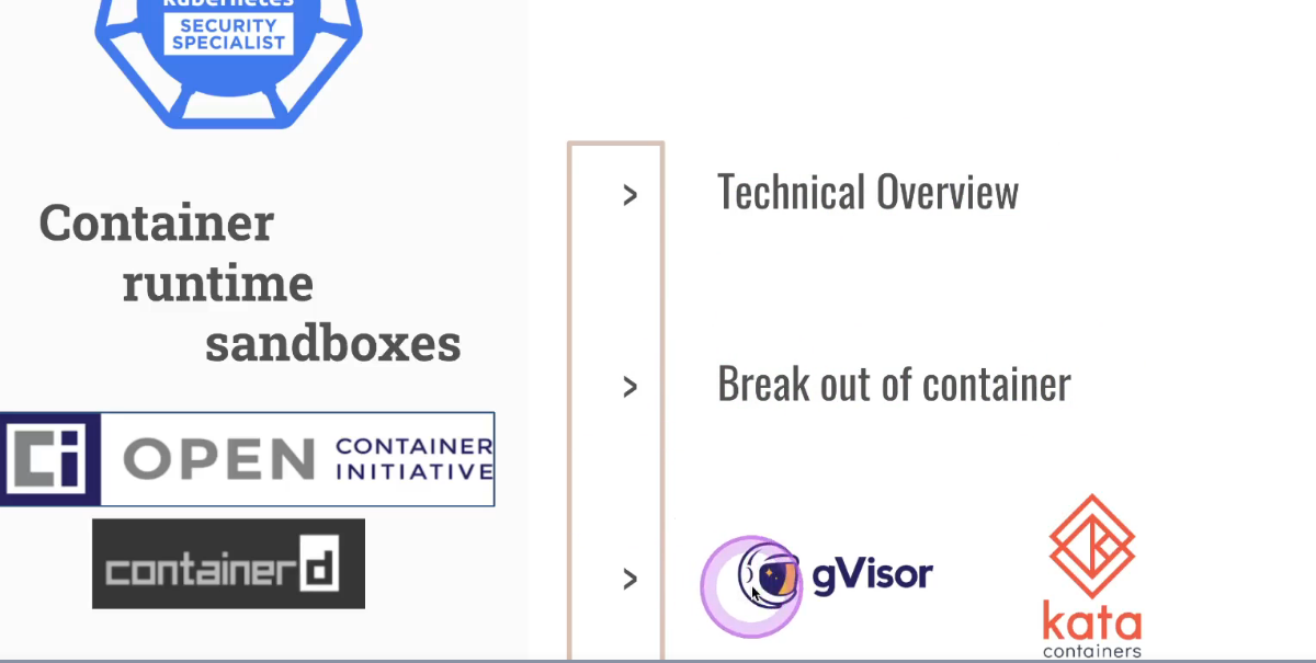 Kubernetes CKS【13】---Microservice Vulnerabilities - Container Runtime Sandboxes