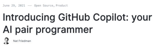 重磅！GitHub 推出 AI 自动写代码神器，再也不用到处找代码了…