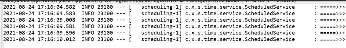 Java--SpringBoot-26-定时器-Spring Task