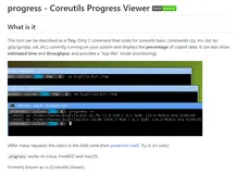 Linux下显示cp/mv进度的两种方式