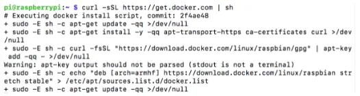树莓派docker搭建 