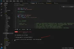 This dependency was not found:* vue/types/umd in ./src/router/index.jsTo install it, you can run
