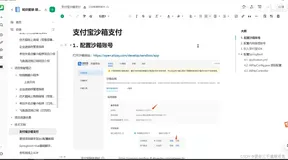 支付系统资料-青戈版沙箱支付，订单编号样式设计，还有七天无理由退款，常与会员系统相搭配，内网穿透客户看到页面，前端展示，直播过程所有都能访问的写法