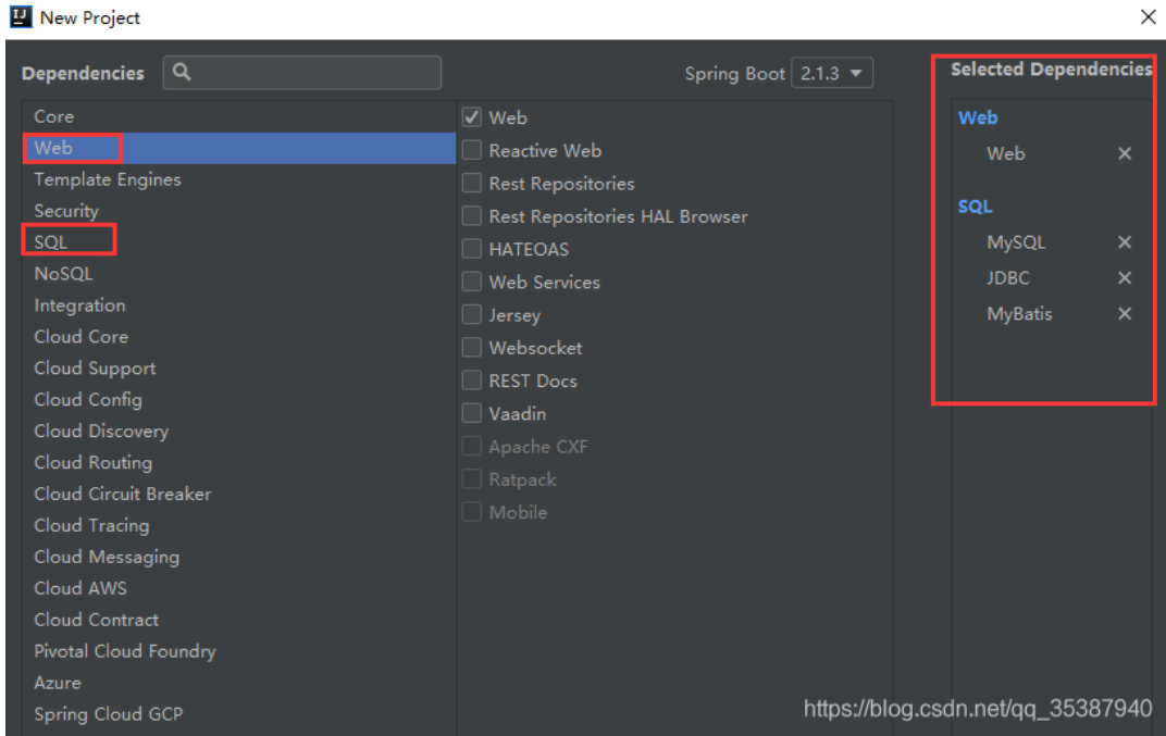 Springboot整合Mybatis增删查改、连接MYSQL数据库及配置druid连接池