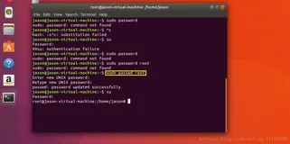 Ubuntu：成功解决ubuntu使用su切换root出现Authentication failure用户时认证失败