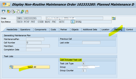 SAP PM 初级系列17 - 维修工单相关的Task List