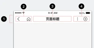 微信小程序自定义顶部导航栏并适配不同机型