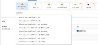 阿里云服务器纯净版系统及系统版本参考与相关使用说明