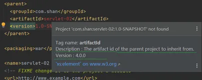 maven父子工程遇到的bug，子module没有parent标签的解决几种方法