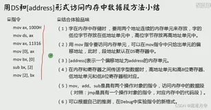 [汇编语言王爽]笔记2--p18-p22（上）