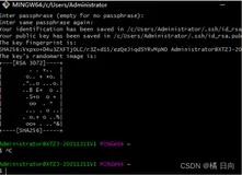 SSH key -本地与远程中央仓库连接认证