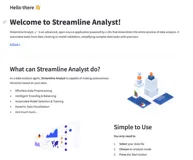 Streamline Analyst: 基于LLMs、一键完成全流程的数据分析AI Agent 🚀