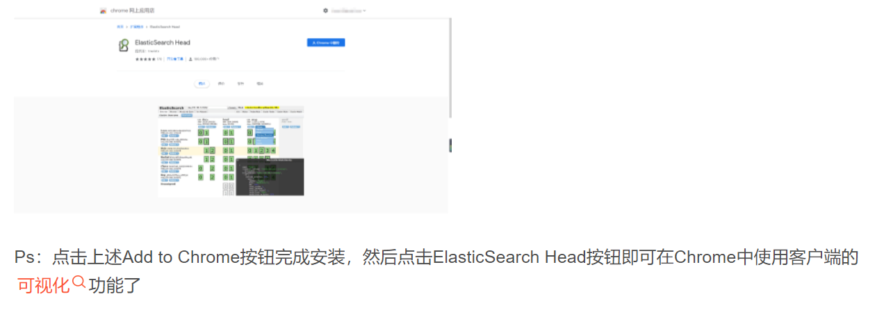 ElasticSearch - 可视化管理工具（Chrome 插件）
