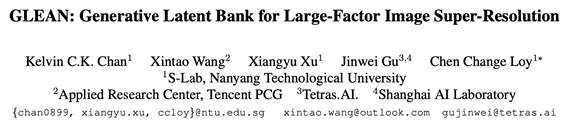 让 GLEAN 还原你女神的美妙容颜