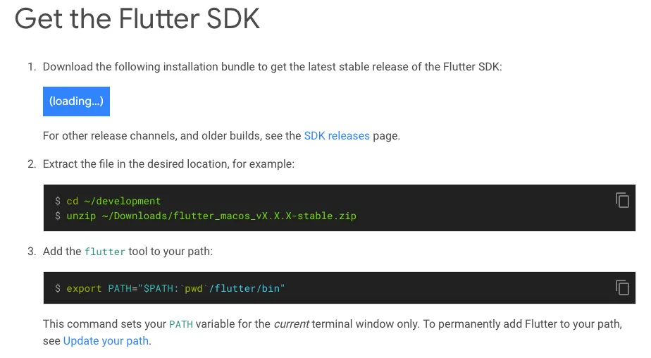 搭建Flutter开发环境、从零基础到精通