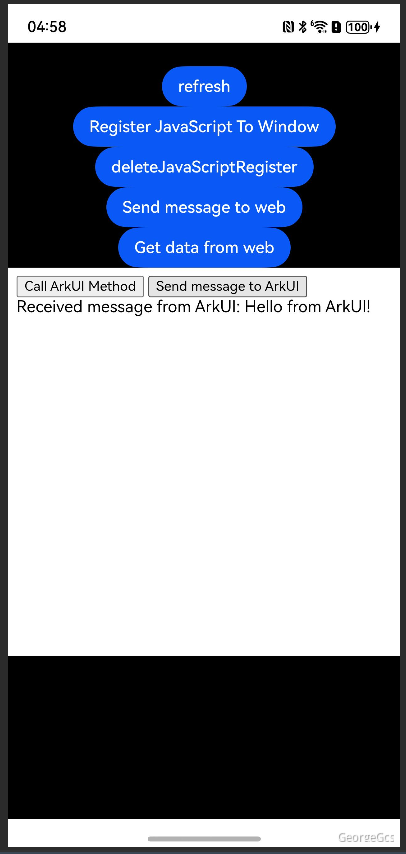 【HarmonyOS 5】鸿蒙Web组件和内嵌网页双向通信DEMO示例