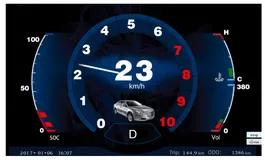 Qt Qwdget 汽车仪表知识点拆解1 速度表示