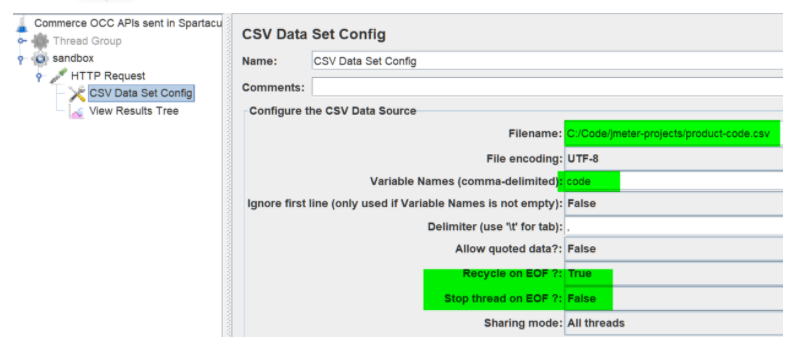 csv 文件驱动的 jMeter 并发测试