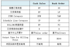 SAP SD 基础知识之Cash Sales和Rush Order的区别