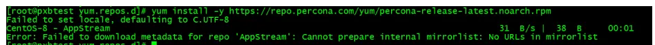 Centos8 yum源配置方法