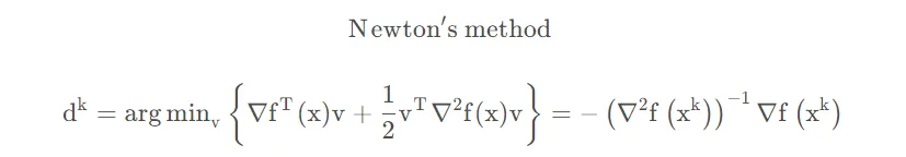 最优化学习 牛顿法（Newton’s method）
