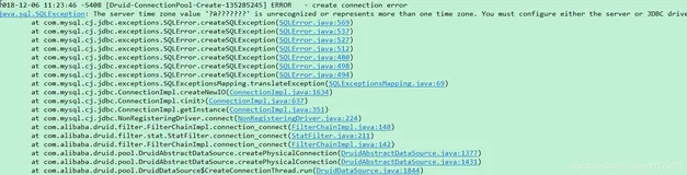 The server time zone value '?й???????' is unrecognized or represents more than one time zone.