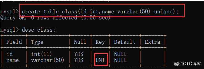 【MySQL】—— 数据库的约束 (null、unique、primary key、default、foreign key、check)_约束_03