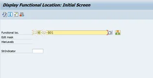 SAP PM 入门系列 - IL03显示Function Location主数据
