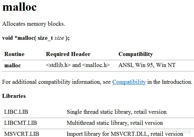 【C语言进阶】—— 动态内存开辟+柔性数组_calloc free_03