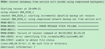实战篇：Oracle DataGuard 出现 GAP 修复完整步骤