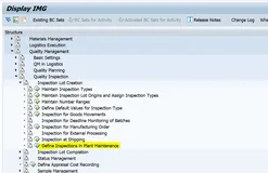 SAP PM 初级系列之27 – SAP系统怎么知道某种类型的维修工单检验批上的检验类型是14？