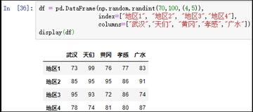 DataFrame(5)：DataFrame元素的获取方式(很重要)（一）