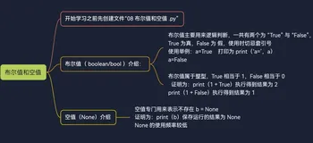 Python布尔值和空值