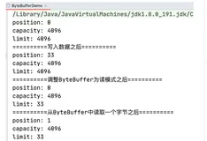 【NIO】NIO三剑客之一ByteBuffer介绍与使用