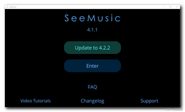 【错误记录】SeeMusic 一直卡在主界面无法使用 ( 删除 C:\Users\用户名称\AppData\LocalLow\Visual Music Design 应用信息 )