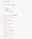 SQL高级知识V2——递归查询