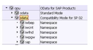 SAP gateway standard mode和compatible mode的区别