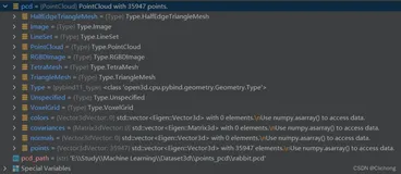 Open3d系列 | 1. Open3d实现点云数据读写、点云配准、点云法向量计算
