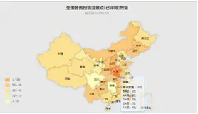 Vue环境下用ECharts绘制中国地图，并实现拖动、缩放与各省份自动轮播高亮显示