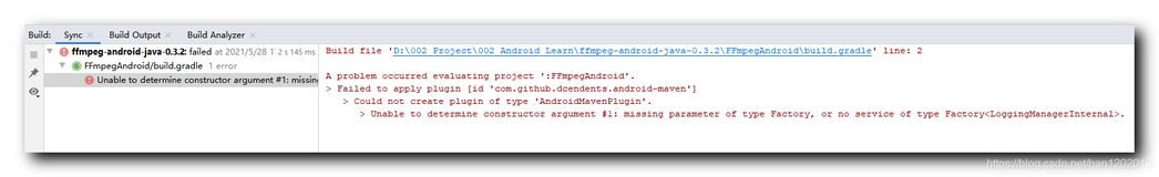 【错误记录】编译安卓项目报错 ( AndroidMavenPlugin 错误 )