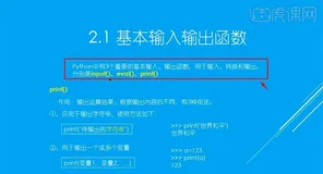 Python中的输入输出