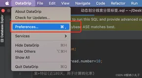 DataGrip之一个赏心悦目的SQL格式化模板，快用起来吧
