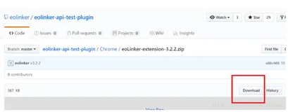 eoLinker chrome插件离线版安装