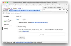 Android 设备使用 chrome 远程调试
