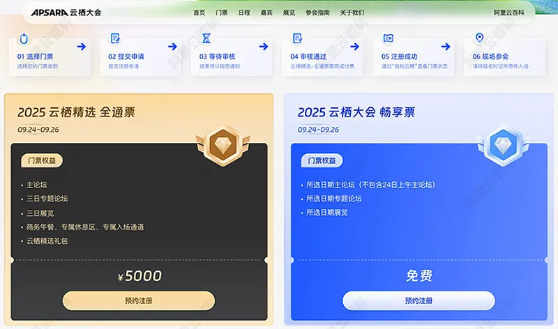 阿里云云栖大会2025年门票免费预约.jpg
