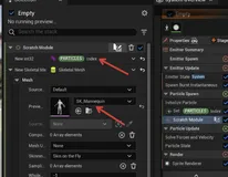 Unreal Niagara粒子入门3 - 根据模型顶点发射粒子（下）