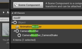 UE4 使用Animation Data Modifiers修改动画片段