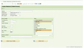 SAP RETAIL初阶之MM41创建商品主数据界面里的Industry Sector